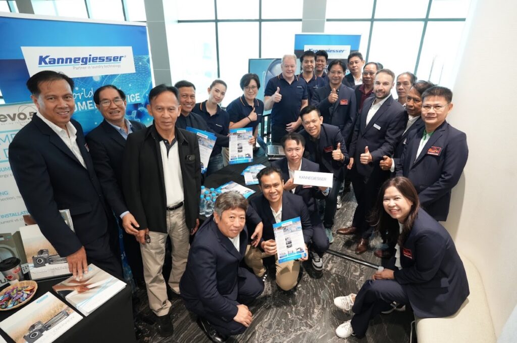 Kannegiesser connects with Thailand’s laundry club in Bangkok