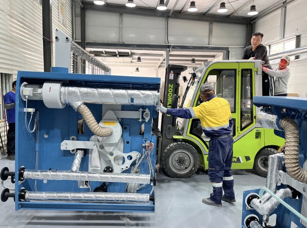 First SHM ironer advances flatwork finishing in Mongolia’s laundry industry