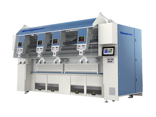 Kannegiesser industrial laundry feeding machines